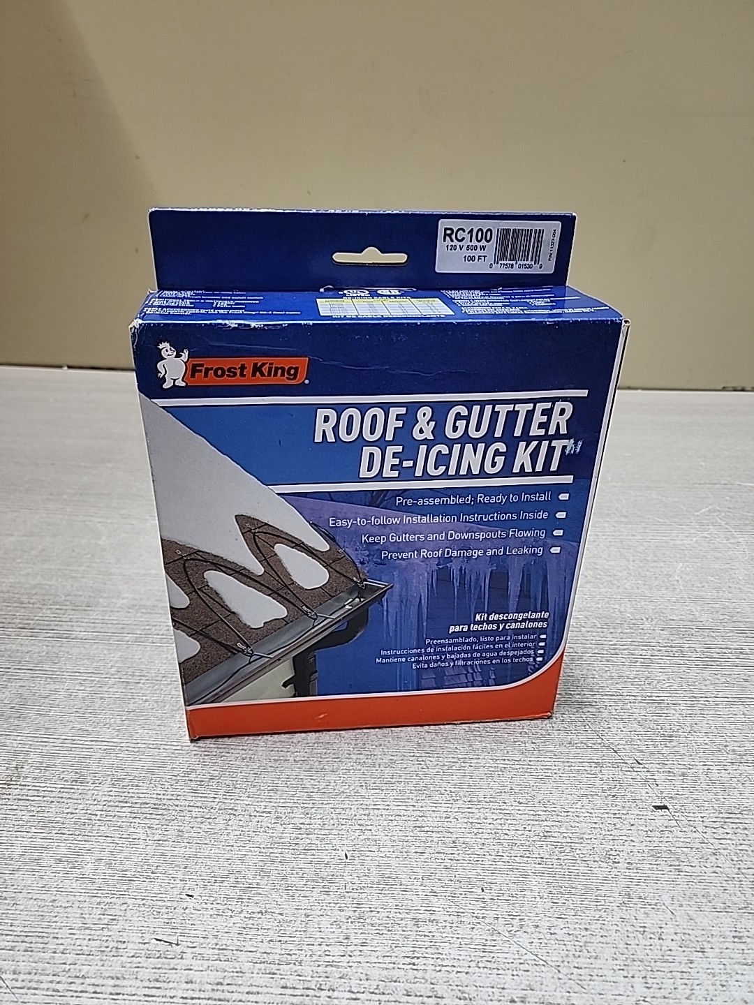 Frost King100 ft. Roof De-Icing Cable Kit Accessory