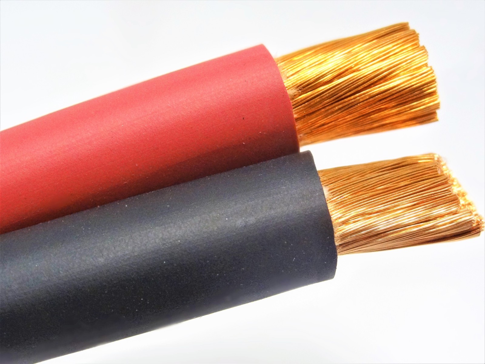 1/0 AWG WELDING BATTERY CABLE WIRE RED BLACK SAE J1127 COPPER CAR SOLAR LEADS