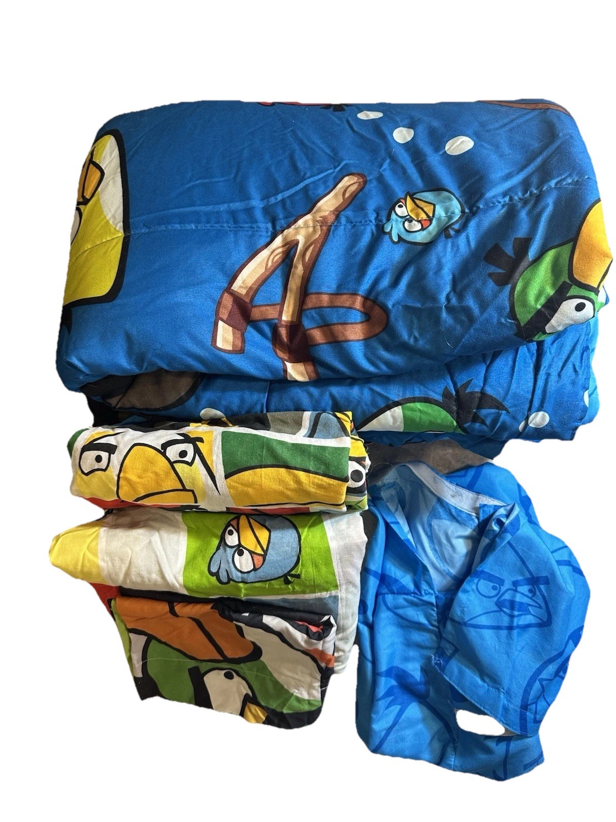 Angry Birds Twin Bed Set Gently Used 2009-2012 Smoke Free Home