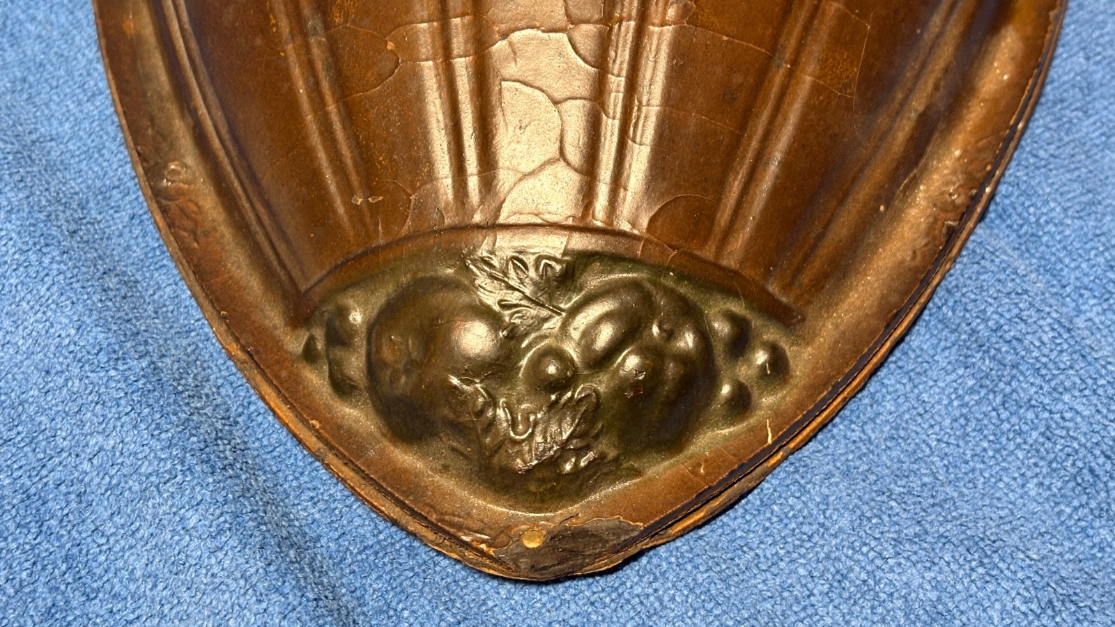 Coca Cola Original Wall Pocket Sconce Scarce Coke c.1925 Advertising Wall Sign