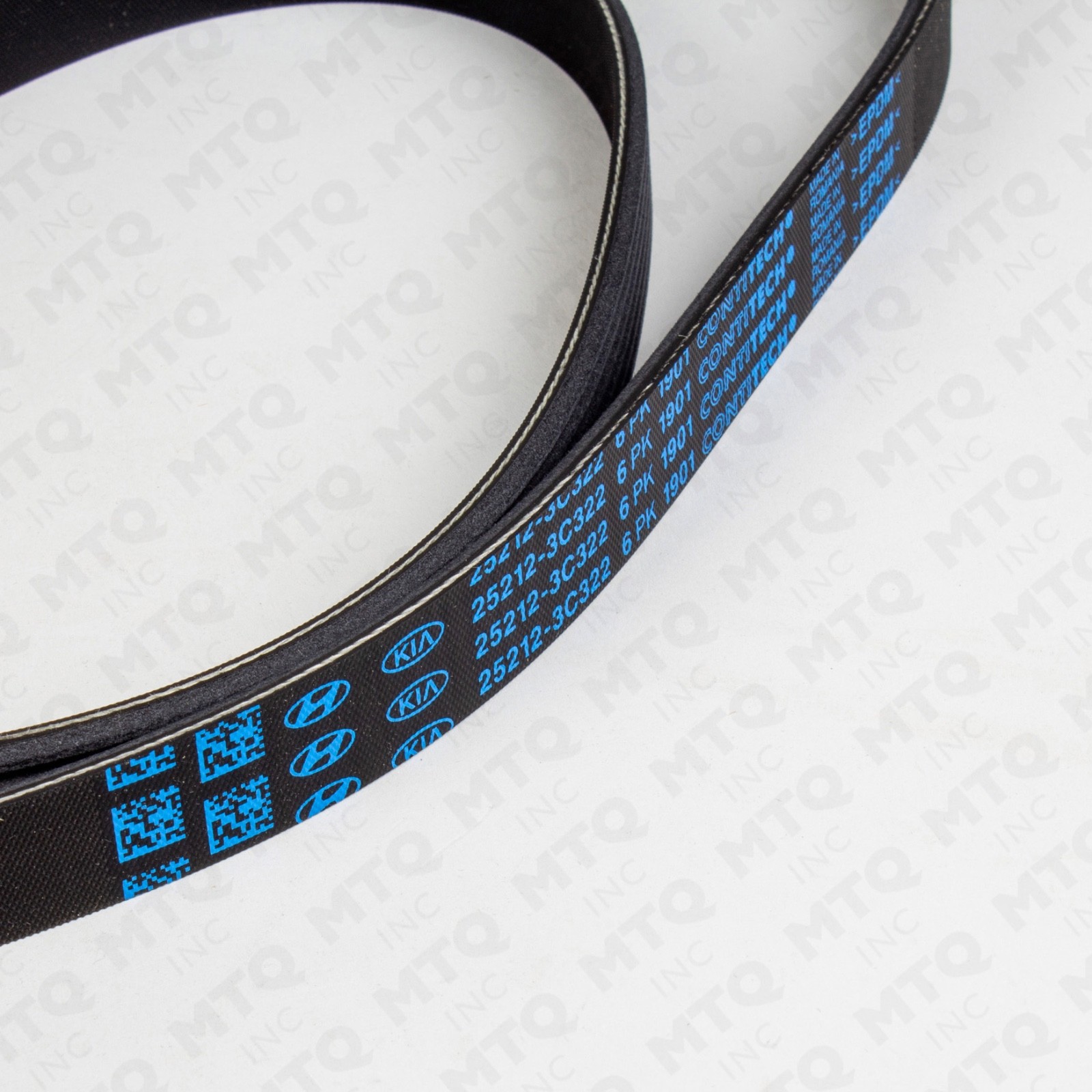 New Kia Serpentine Belt for 2015-19 Sedona, 2016-18 Sorento, K900 - 25212-3C322