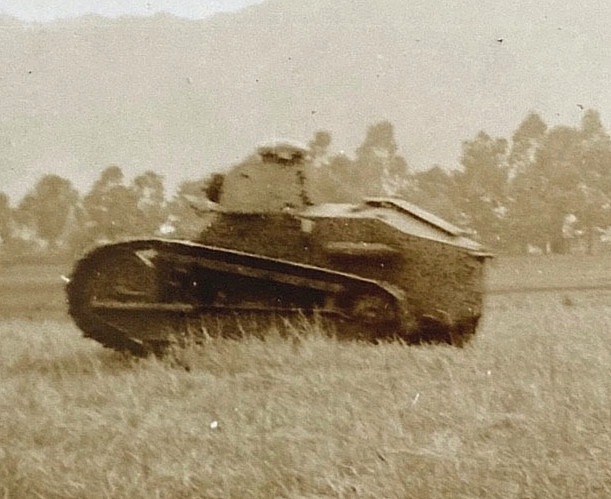 RARE! WW1 US ARMY 11TH TANK CO. SCHOFIELD BARRACKS TERR. of HAWAII 1922 PHOTO