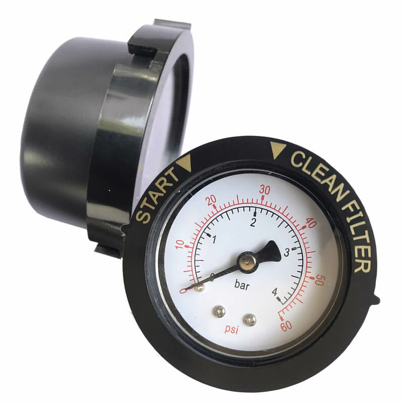 Pressure Gauge 0-60 PSI for Pentair and Hayward Pool Filter Back Mount