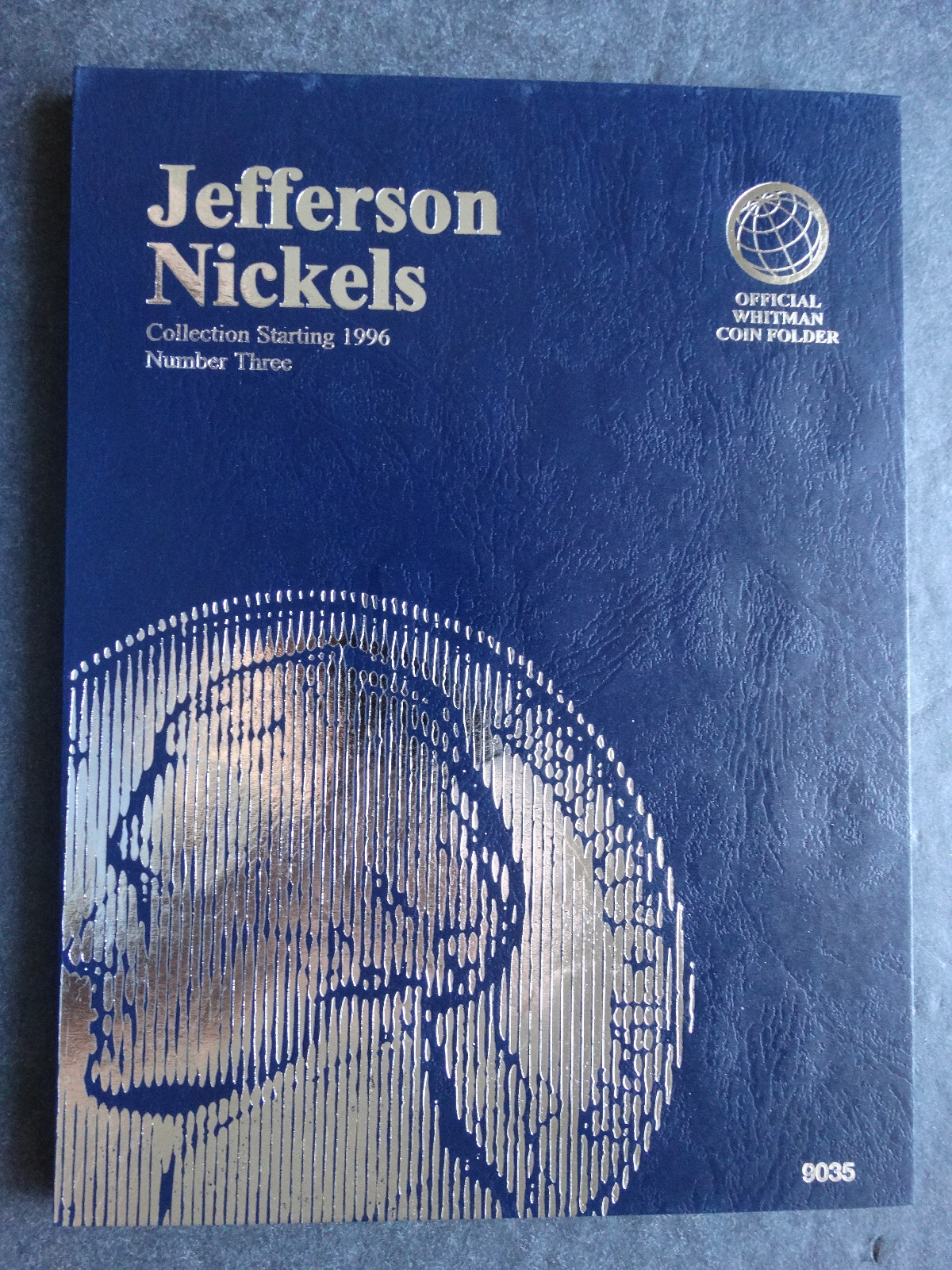 Set of 3 Whitman Jefferson Nickel Coin Folders Number 1-3 1938-2025 Book