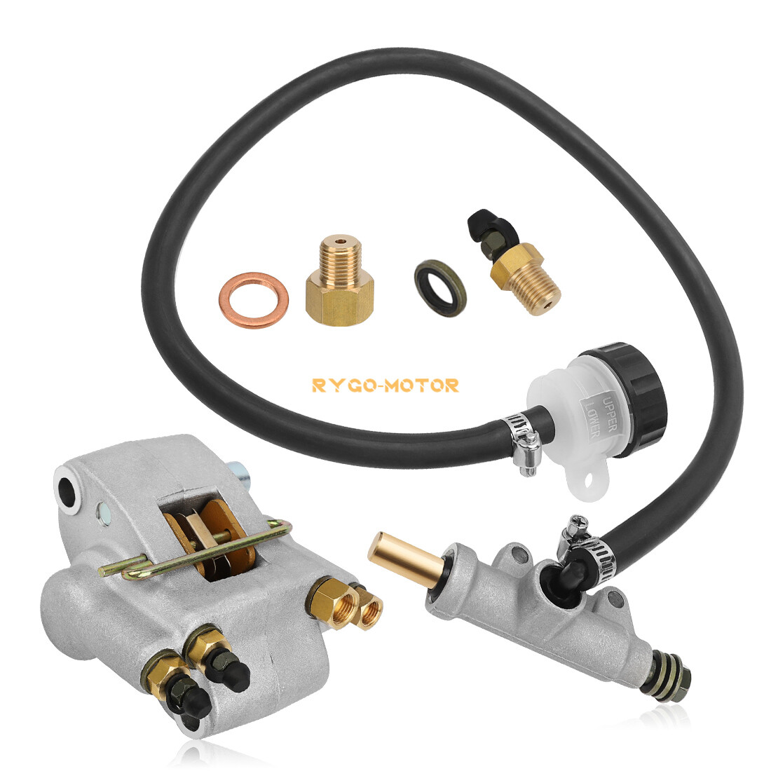 Rear Brake Caliper & Master Cylinder for Polaris Scrambler 400 500 1998-2004