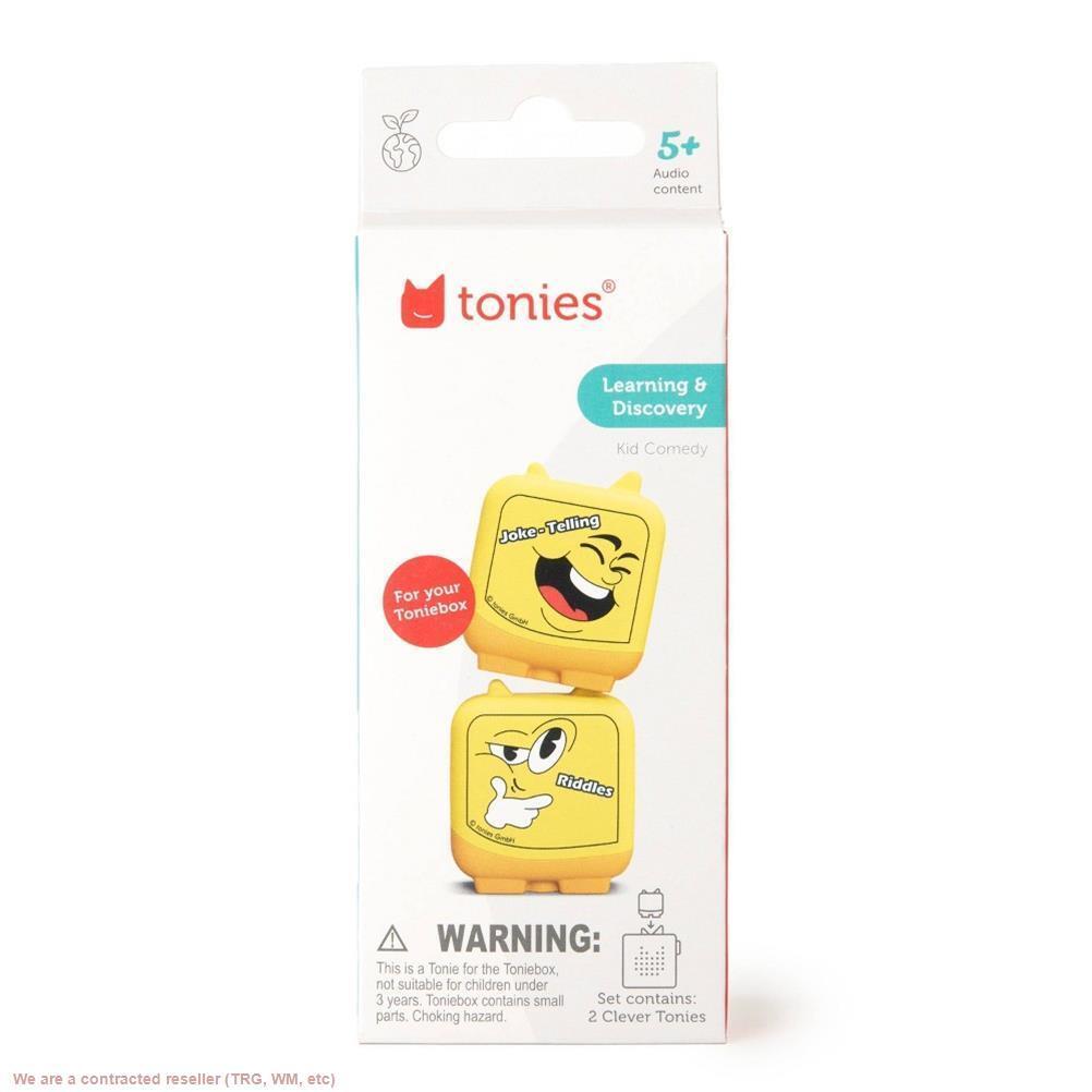 Tonies Kids Comedy: Joke Telling and Riddles Audio Play Figurines 2pk