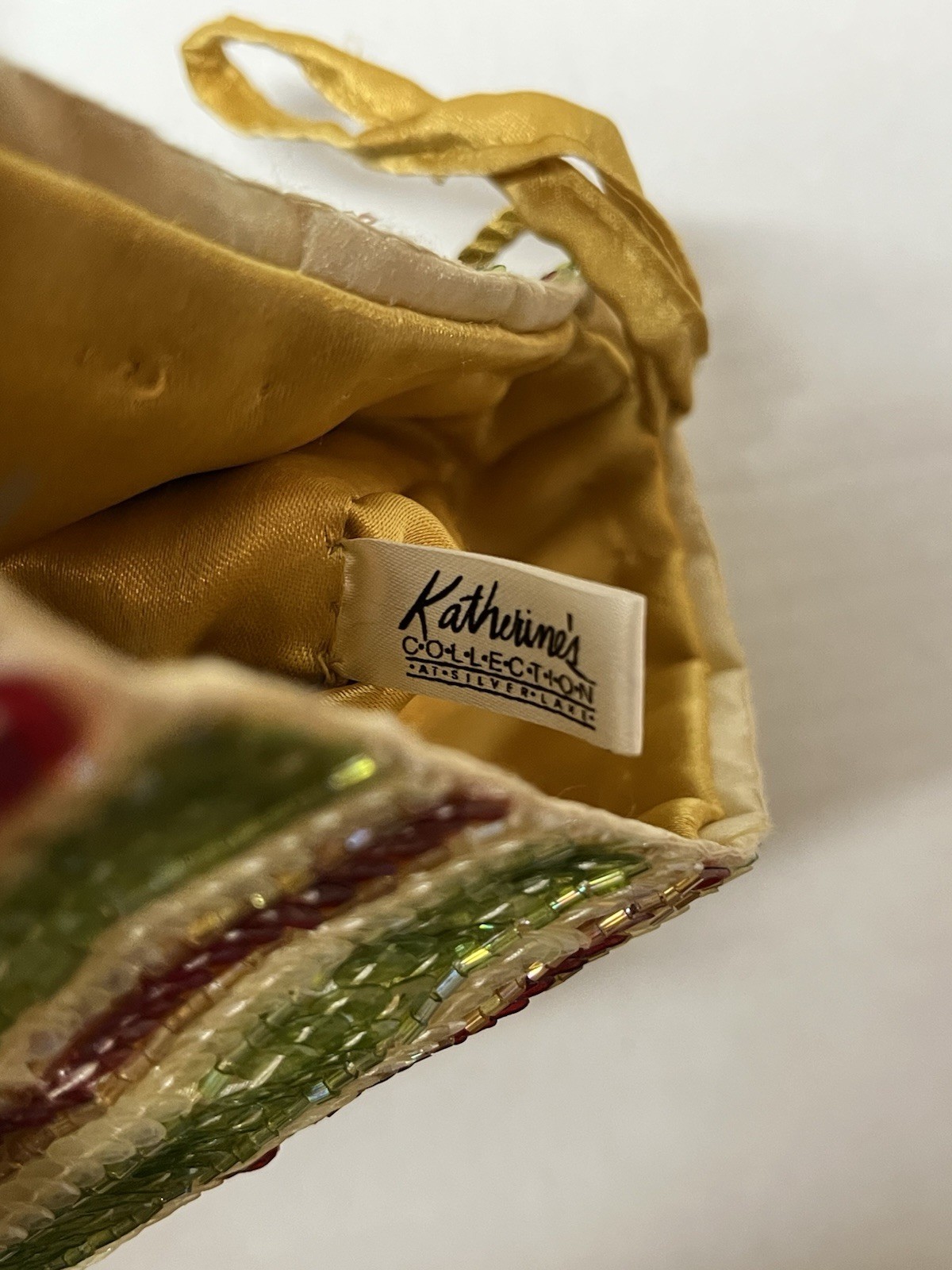 Katherine's Collection Fancy 28”Christmas Stocking Sequins,Beaded, Fringe, Bells