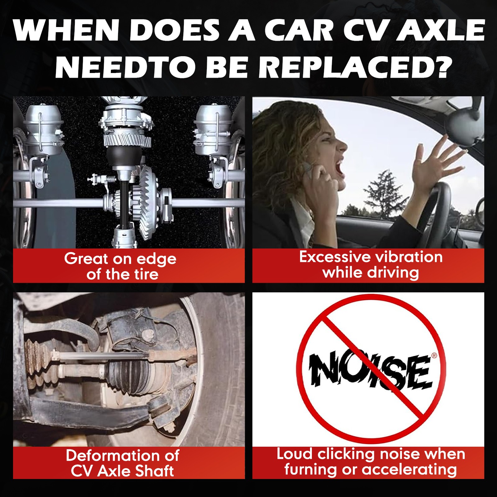 2PCS Front Left & Right CV Axle Shaft for 2009-2017 Toyota Corolla 1.8L 4 Cyl