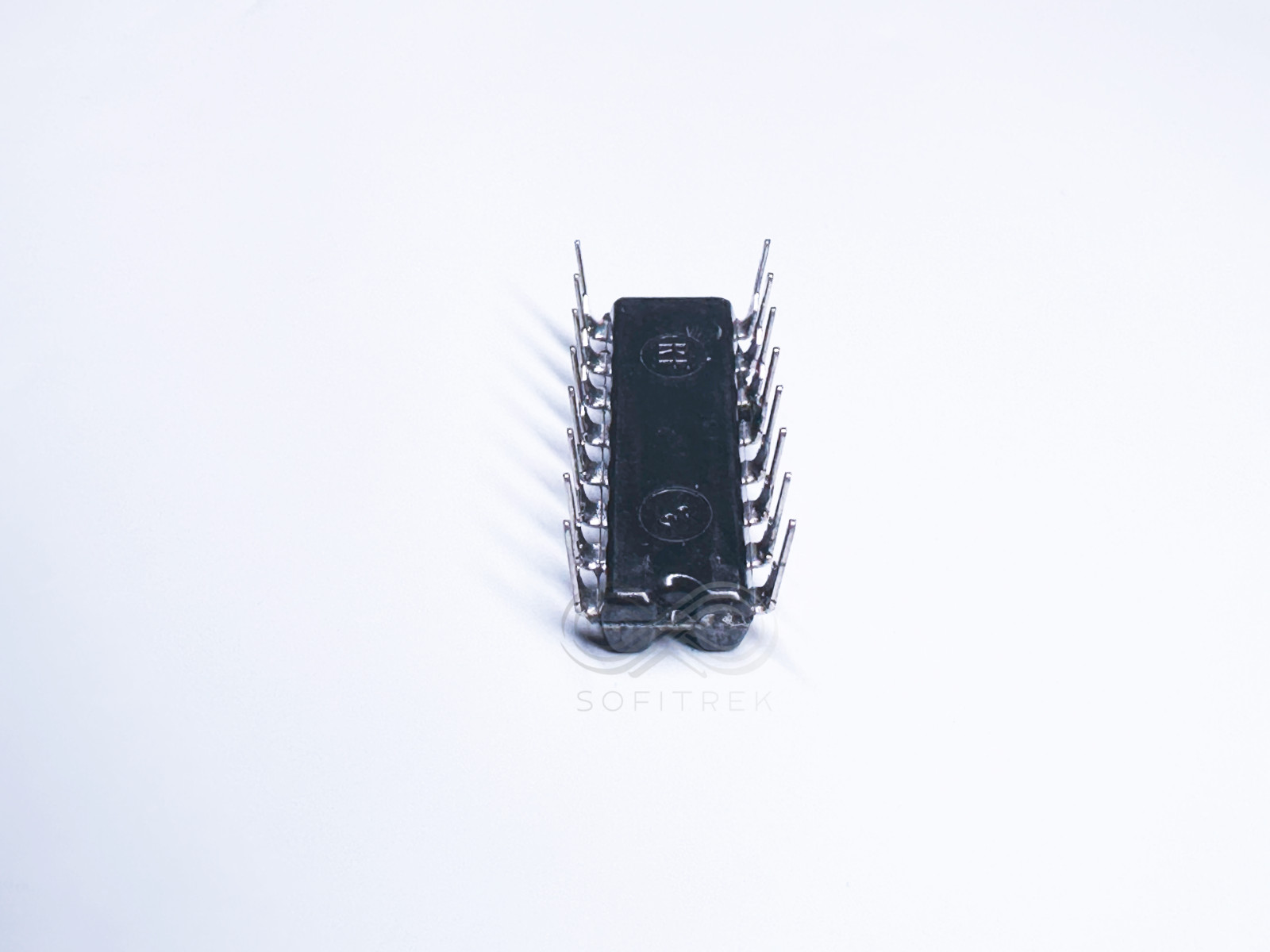 1X HA1196 HITACHI PLL FM Stereo Demodulator IC 55dB Separation DIP-16