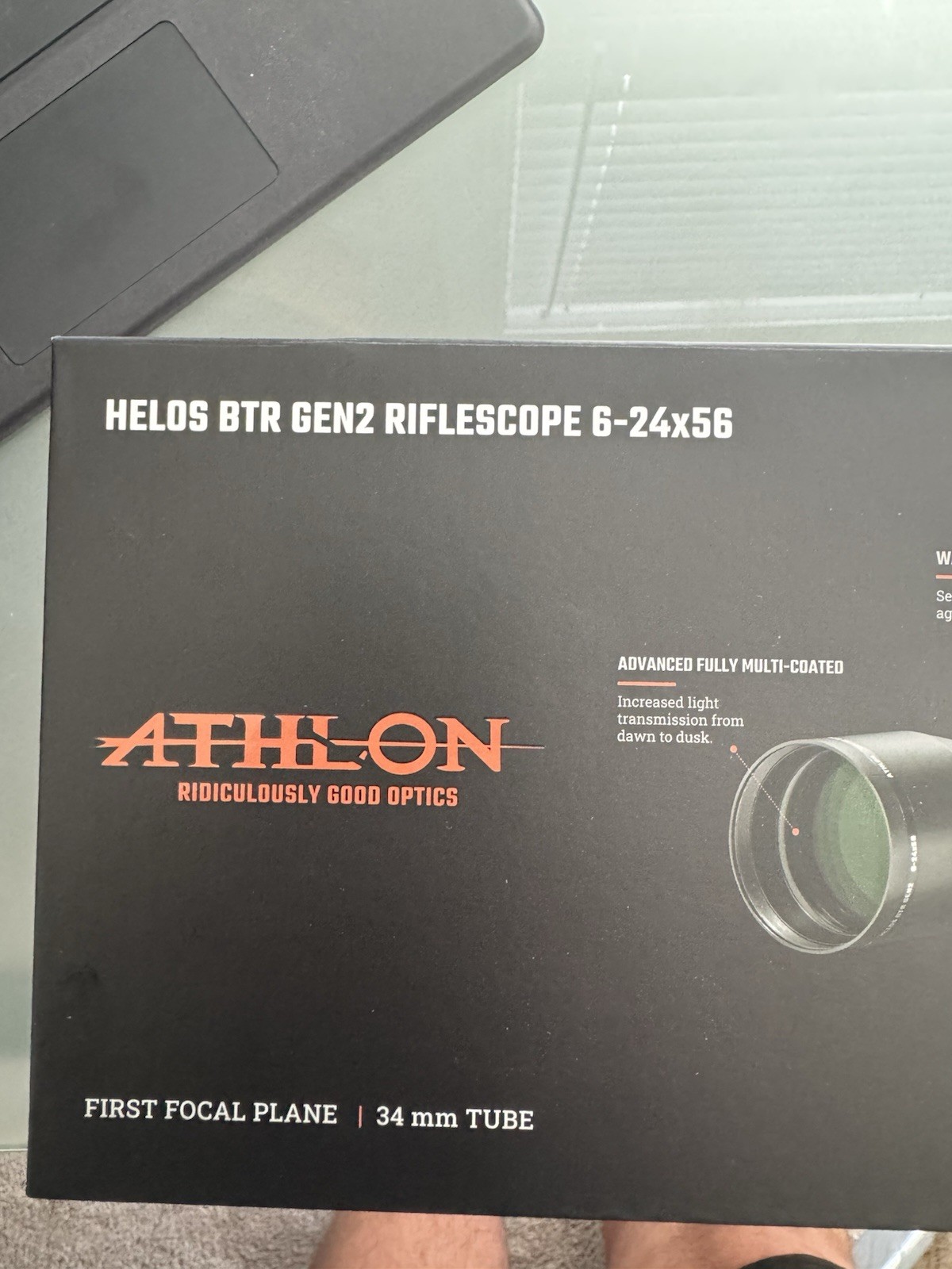 Athlon Optics Helos BTR GEN2 6-24x56mm Rifle Scope - 214114
