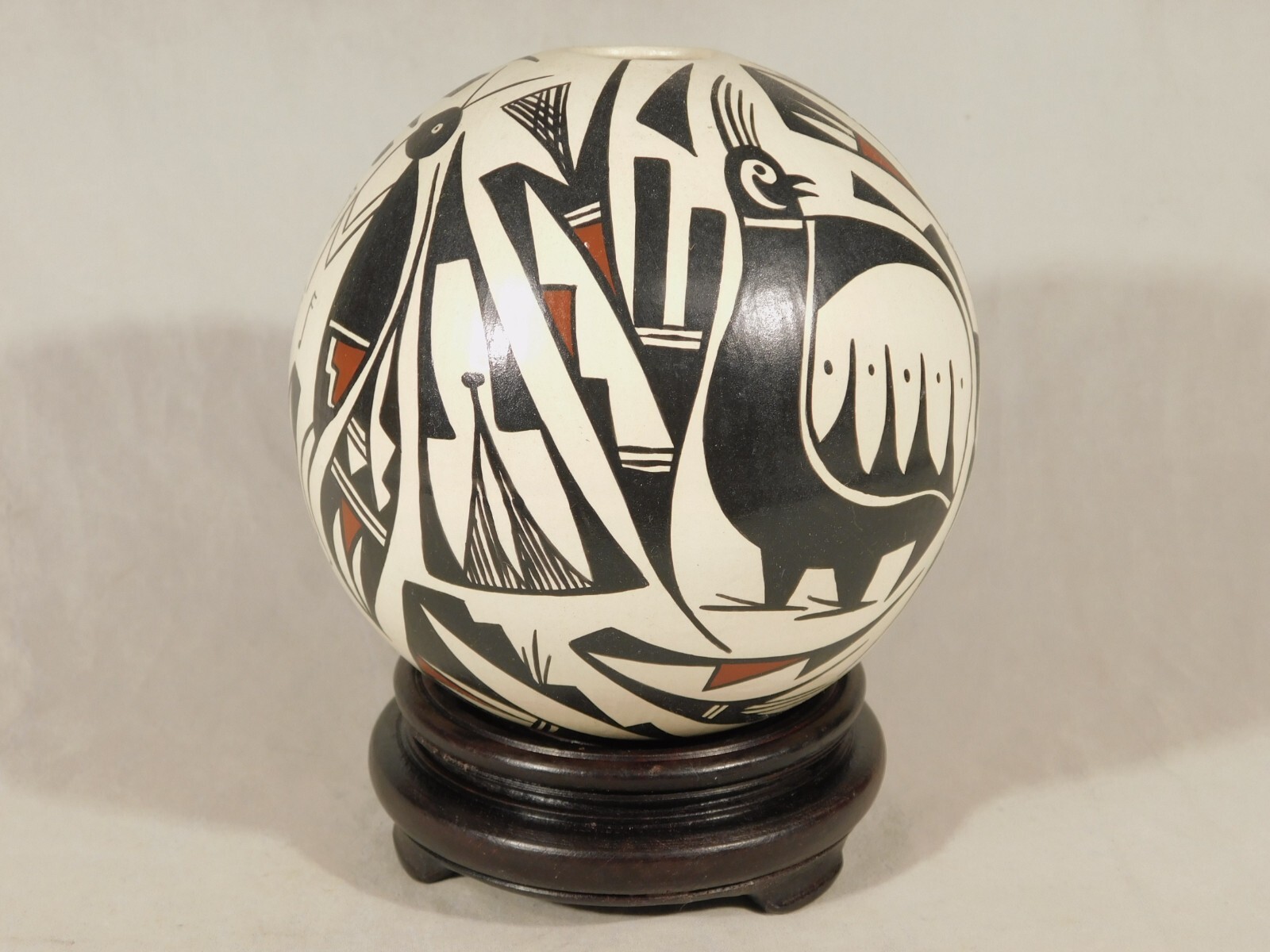 Display Stand Solid Wood Decorative Design Small Size