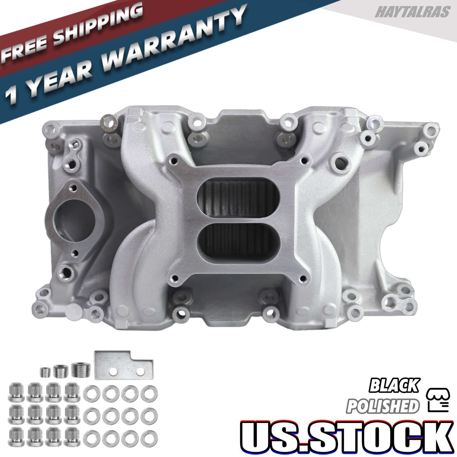 Dodge MOPAR Plymouth Chrysler 318 340 360 Dual Plane Aluminum SB Intake Manifold