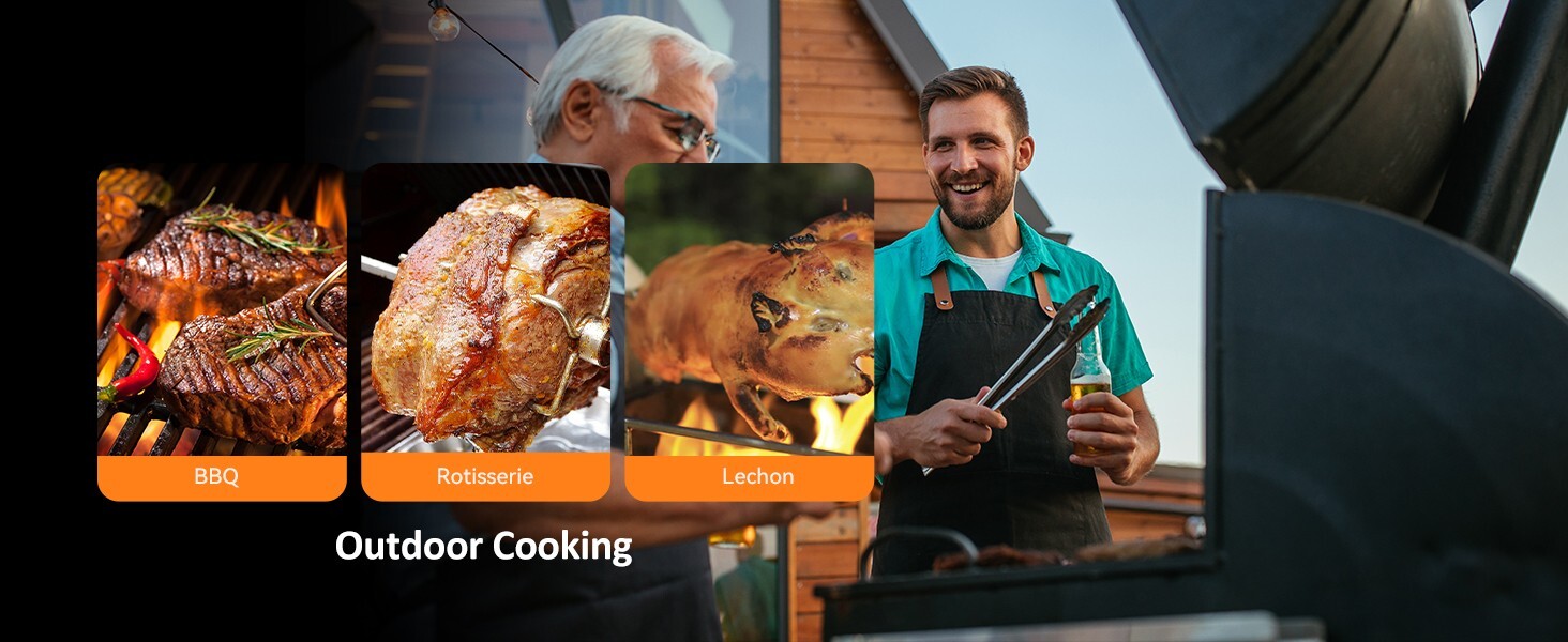 Inkbird Wireless Cooking Meat Thermometer 60min Data Storage 25min Rechargeable