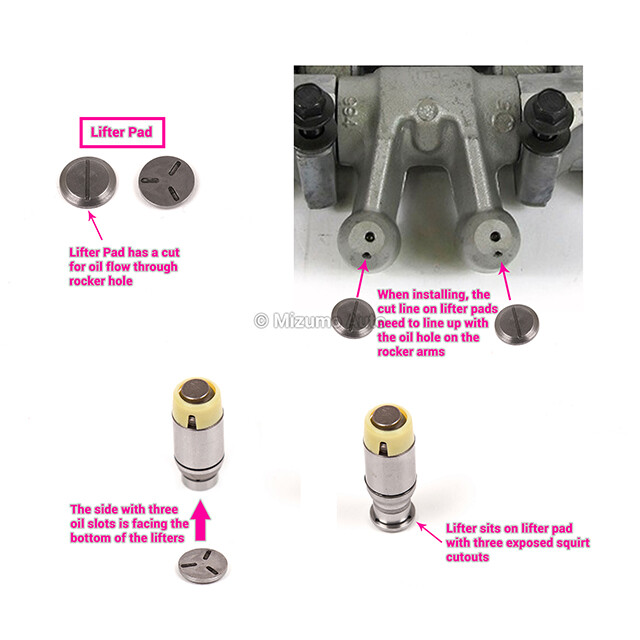 Hydraulic Lifters Fits 93-10 Chrysler Charger Sebring Plymouth 3.2L 3.5 4.0 SOHC