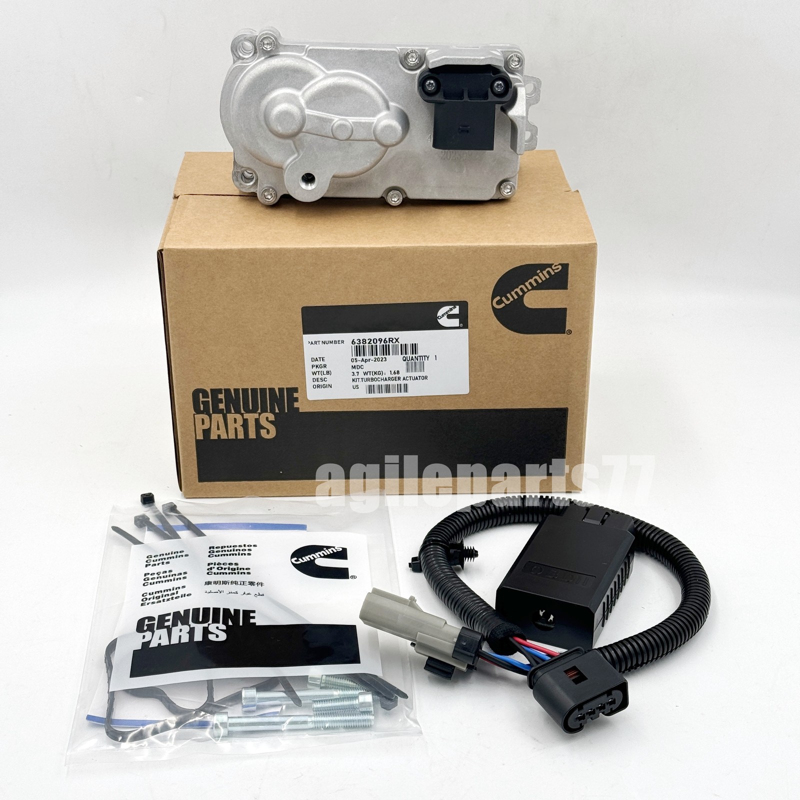 Turbo Actuator Set with Calibration 2013-18 Dodge Cummins ISB 6.7L OEM HE300VG