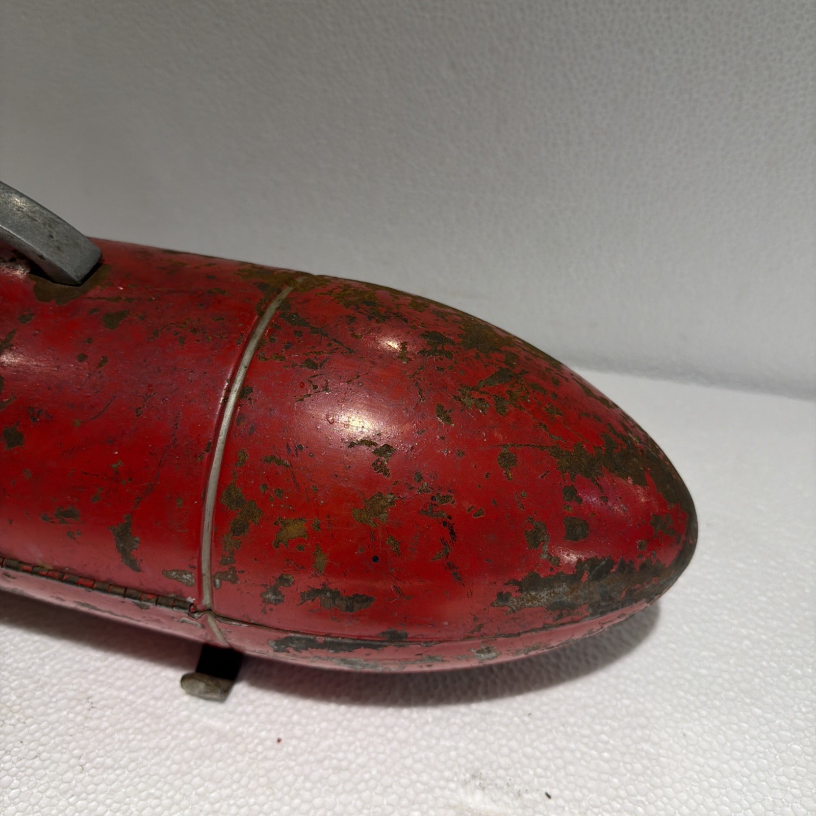 Vintage Blackhawk Torpedo Tool Box Garage Tools Hot Rod Red Rocket Style 1950's