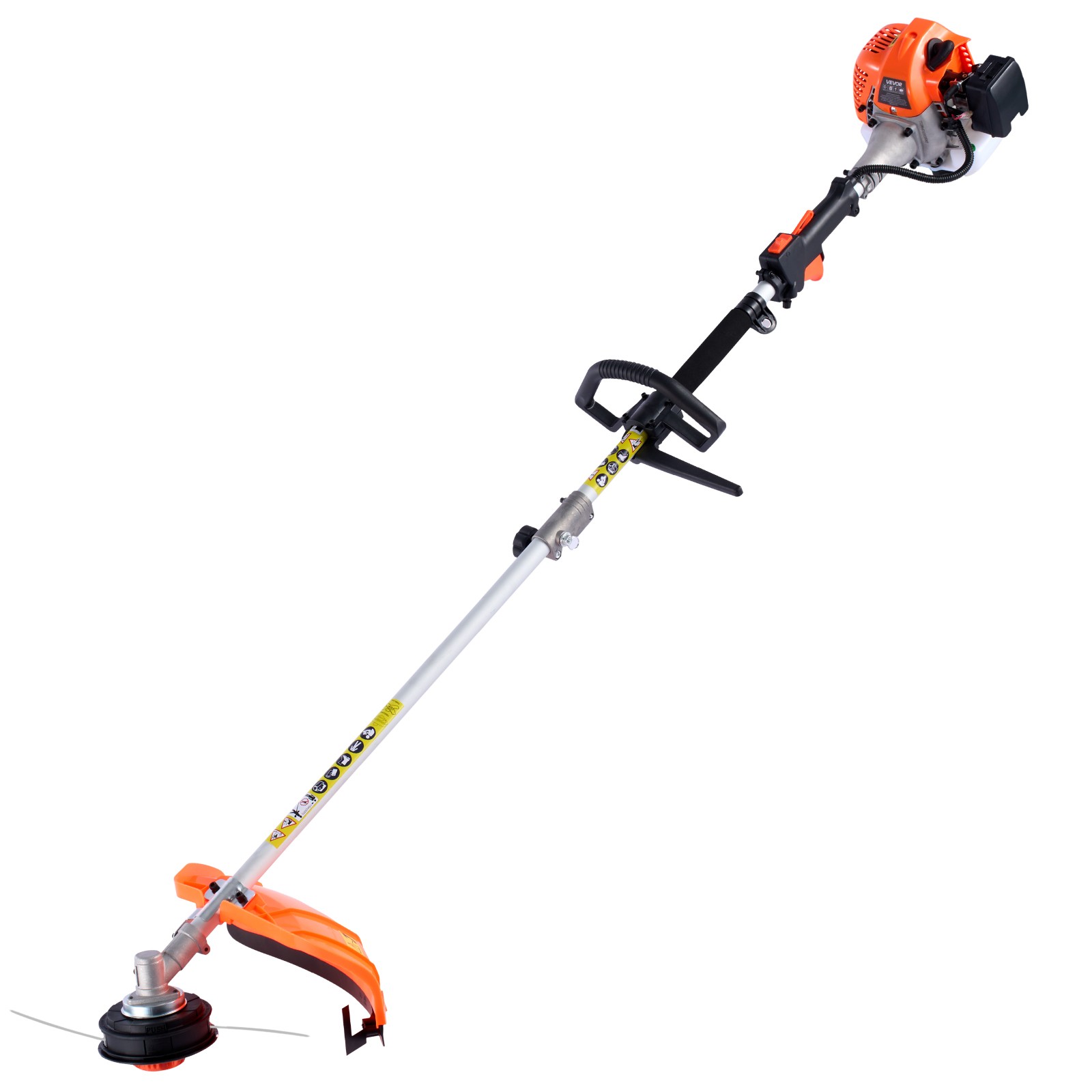 VEVOR 6-in-1 Gas Hedge Trimmer 2 Cycle 26cc Gas Powered Handheld Hedge Trimmer