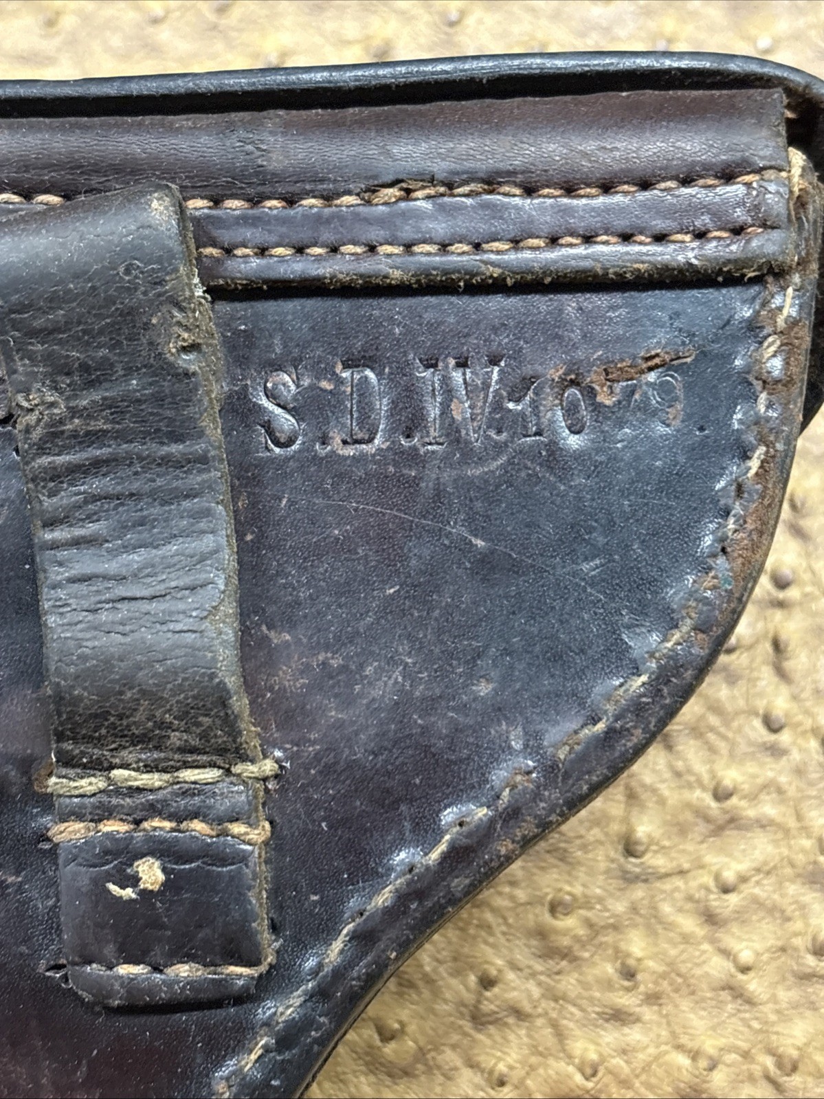 Original WWII Holster - fits P08 Luger and P38