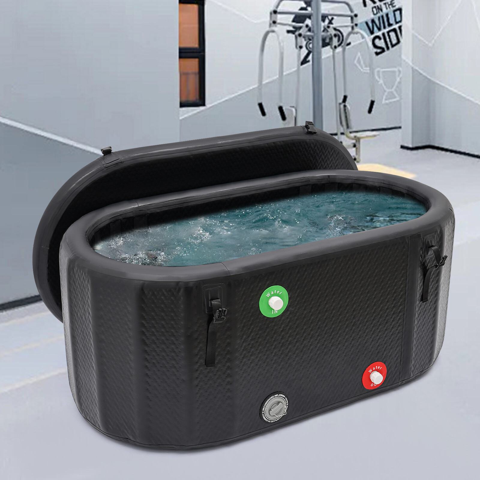 Ice Bath Cold Therapy Plunge Inflatable Ice Bath Tub for Sports Recovery Therapy