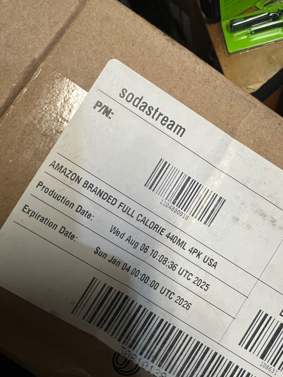 SodaStream Pepsi & MTN Dew Variety Pack, 14.9 oz Pack of 4