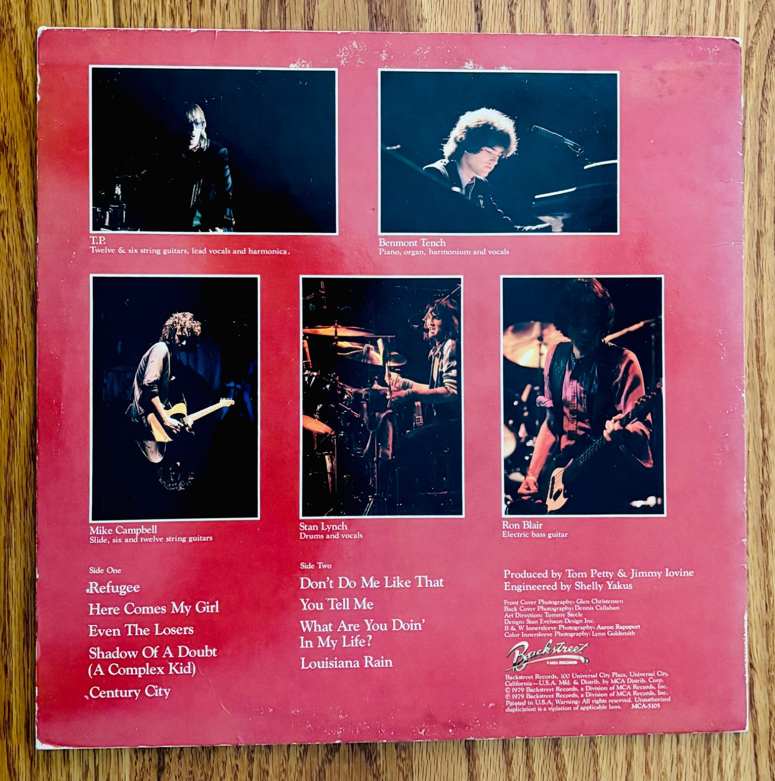 TOM PETTY Signed DAMN THE TORPEDOES Album Cover~Tom Petty And The Heartbreakers