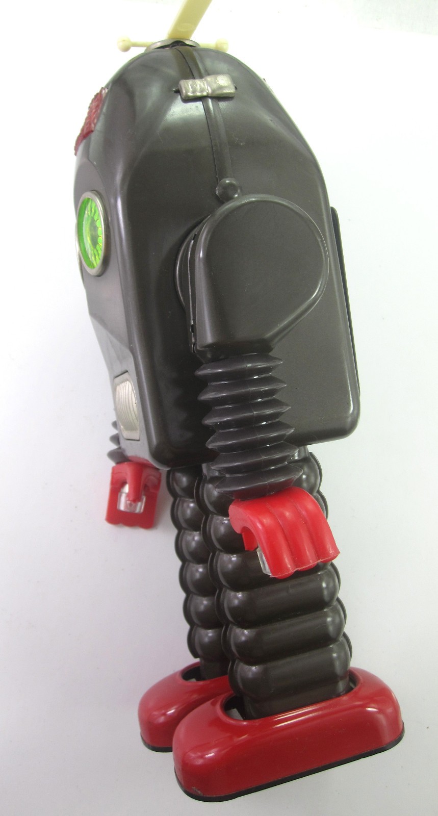 Vintage THUNDER ROBOT 11.5" Tin Reproduction Robot For Display - Schylling Brown