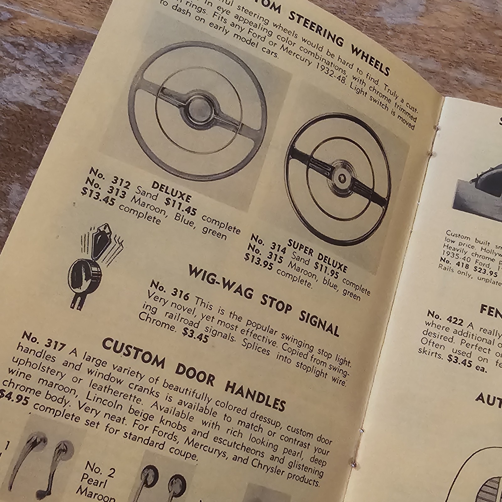 1948 Eastern Auto Accessories Catalog hot rod custom speed shop Cal auto ford V8