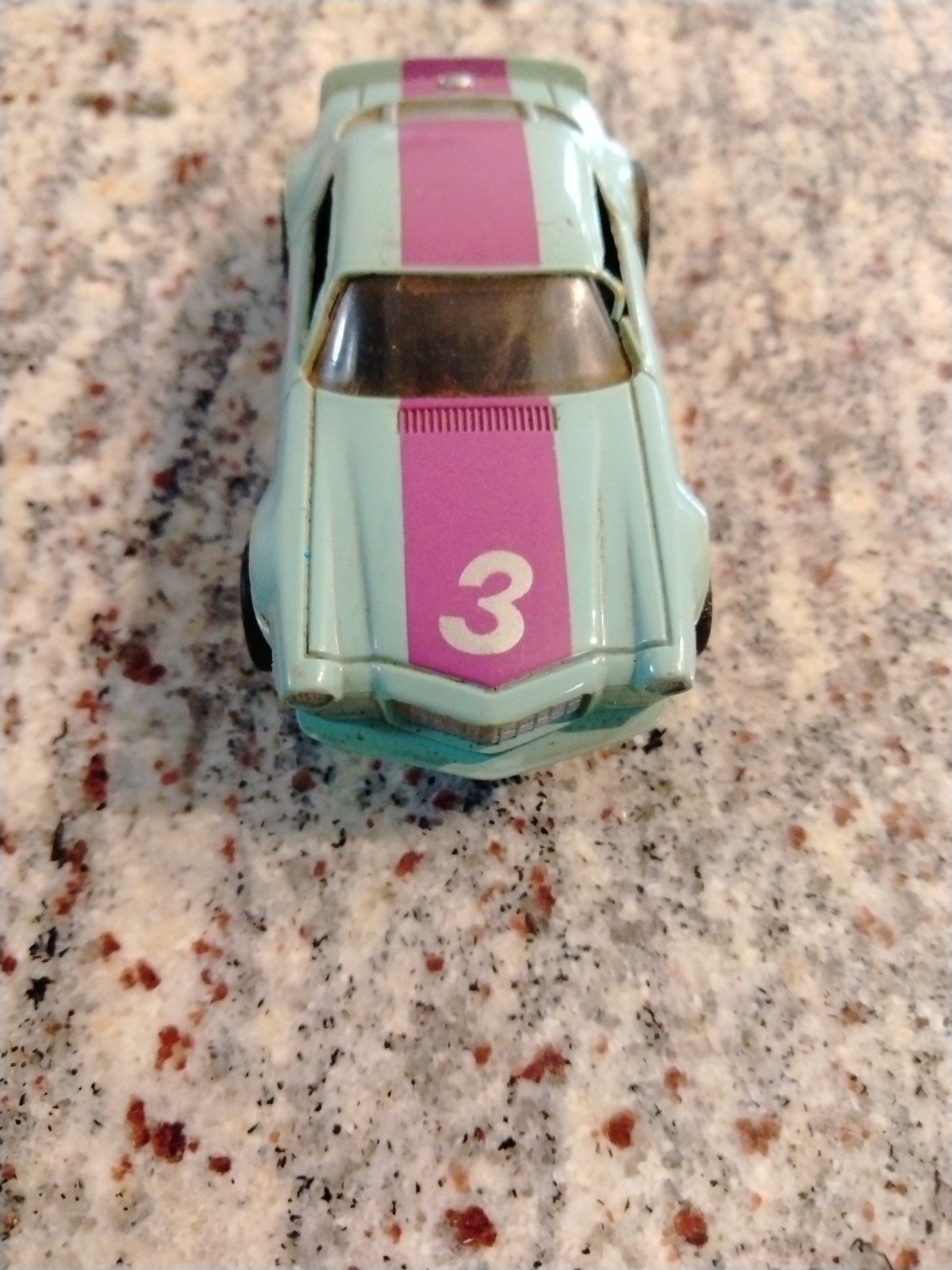 AS IS VTG Aurora AFX Camaro Z28 Slot Car Body HO Blue Purple #3  Untested