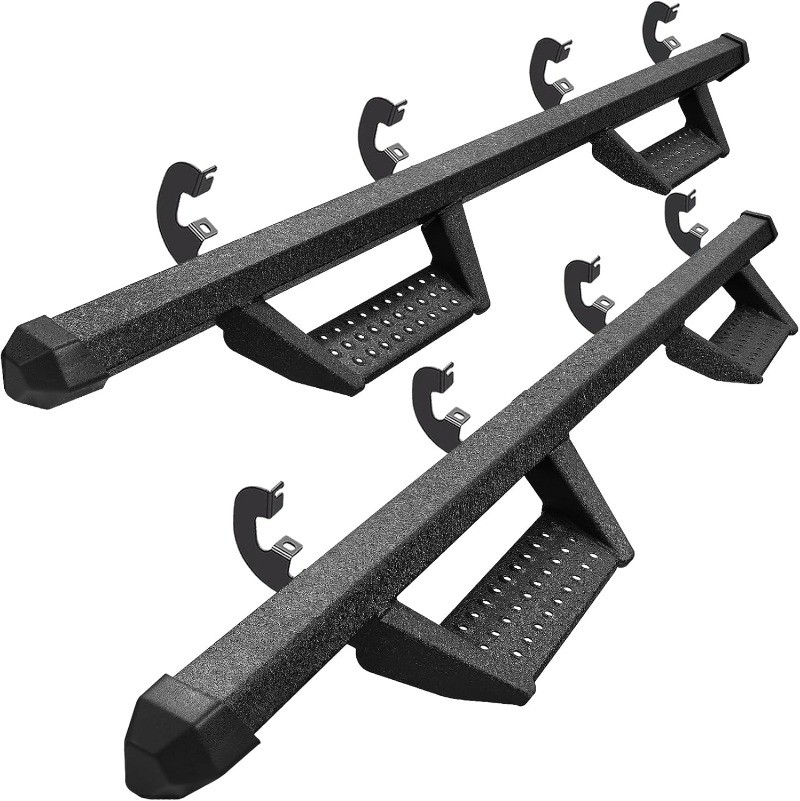 Running Boards Compatible with 19-26 Chevy Silverado/GMC Sierra 1500 Crew Cab