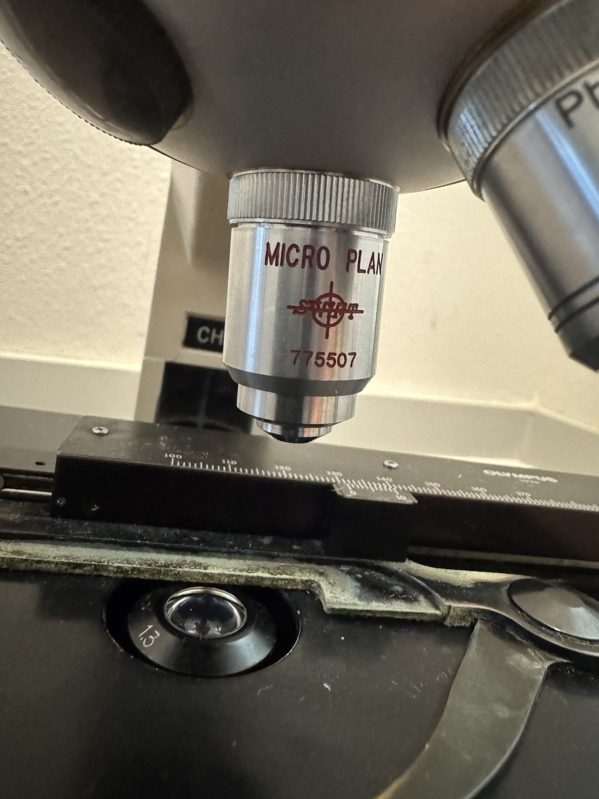 Olympus CHC CH Binocular Laboratory Microscope 6 Objective Lenses