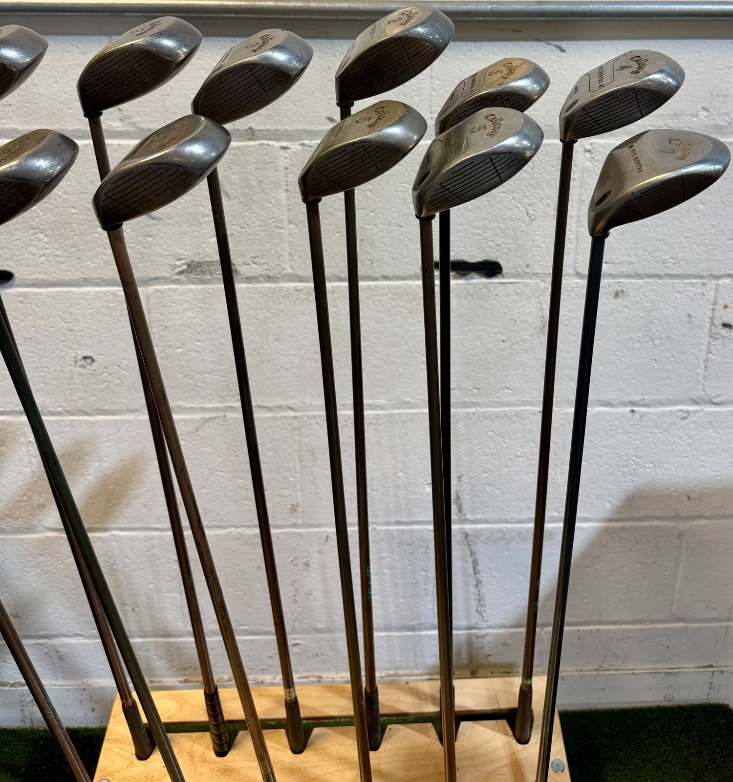 Wholesale Lot of 25 Golf Clubs - Callaway Big Bertha Fairway Woods - Ladies Flex