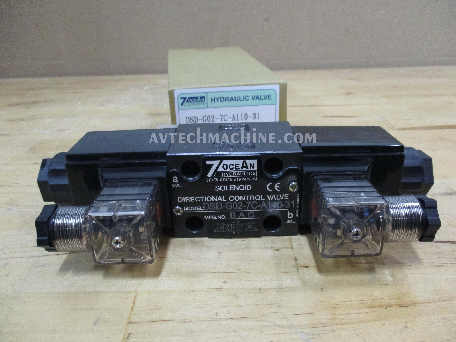 SevenOcean Hydraulic Solenoid Valve DSD-G02-7C-A110-31