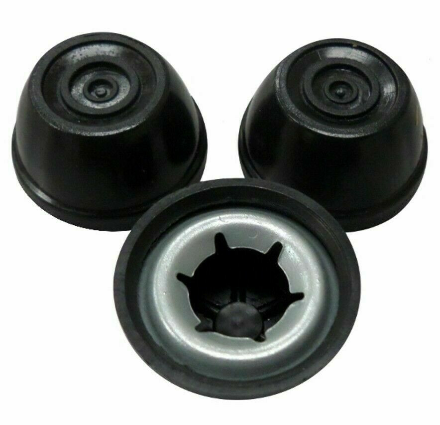 Weber Charcoal Kettle Grill Wheel Center Cap Retainer Cover Hubcap 3 Pack 987101