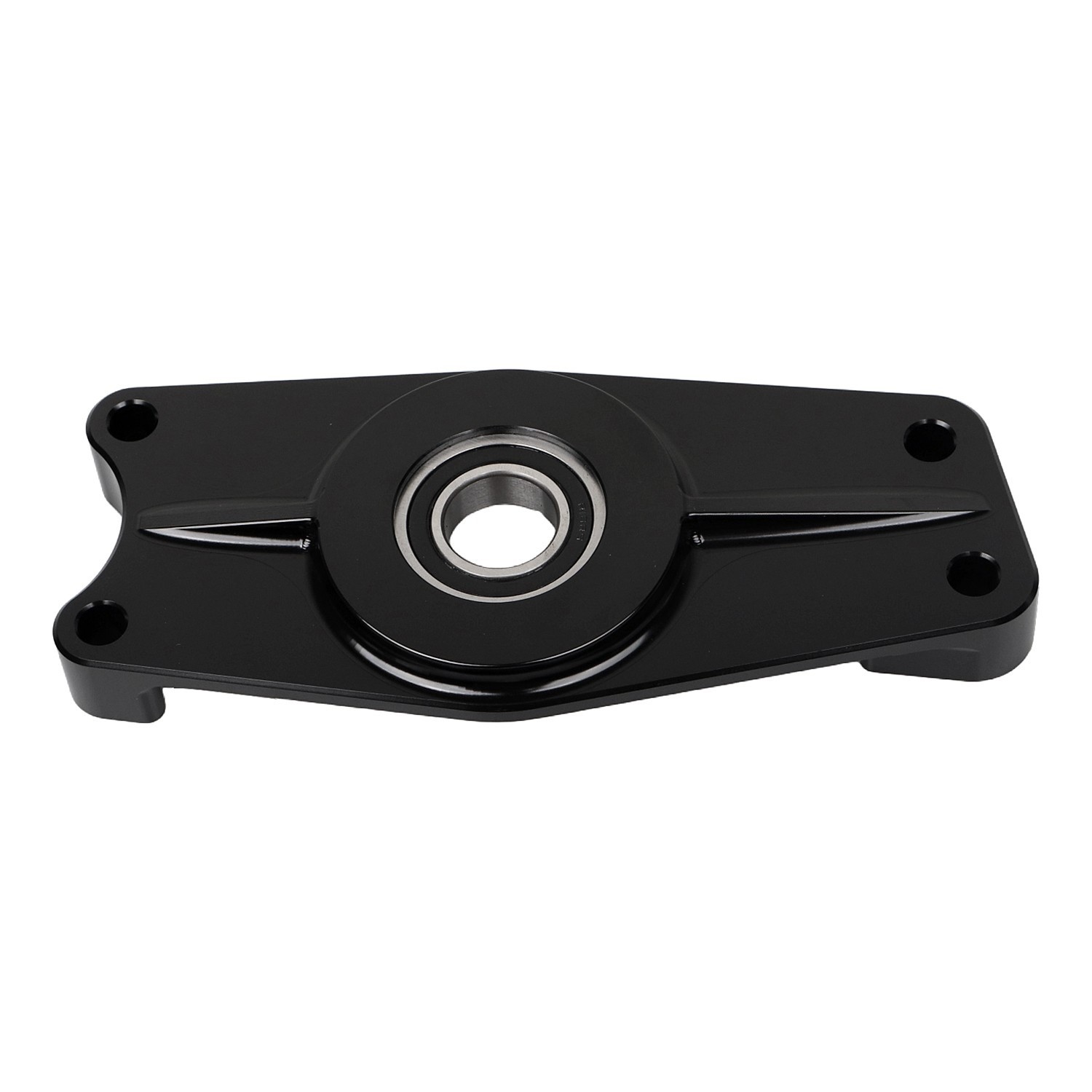 Black Aluminum Transmission Mainshaft Support For Harley Big Twin 4 speed 65-up