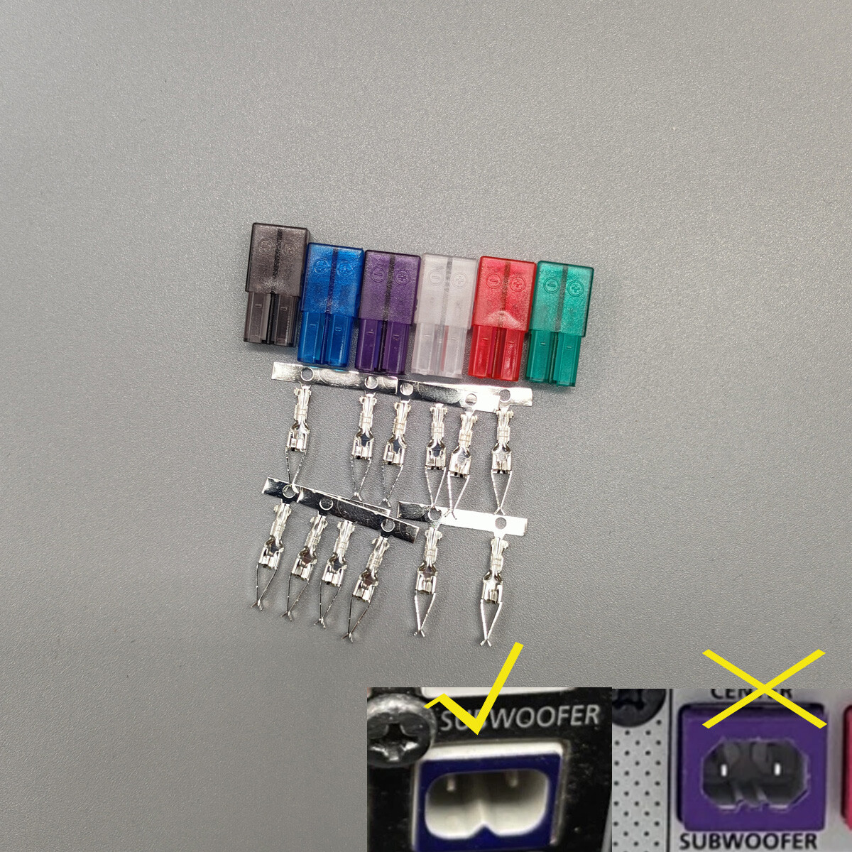 Various 4.2mm Speaker Connector For Samsung HT HW AH Home Theater Soundar