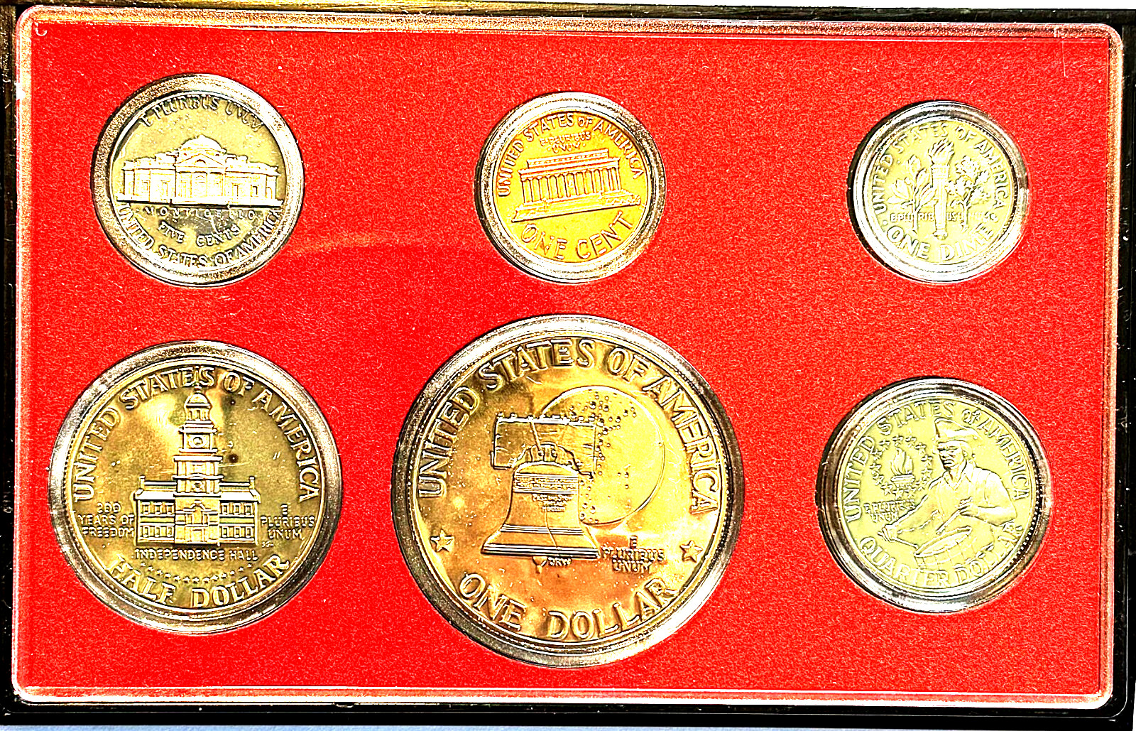 1976-S BICENTENIAL PROOF SET / EXTREMELY RARE / HARD TO FIND / UNC
