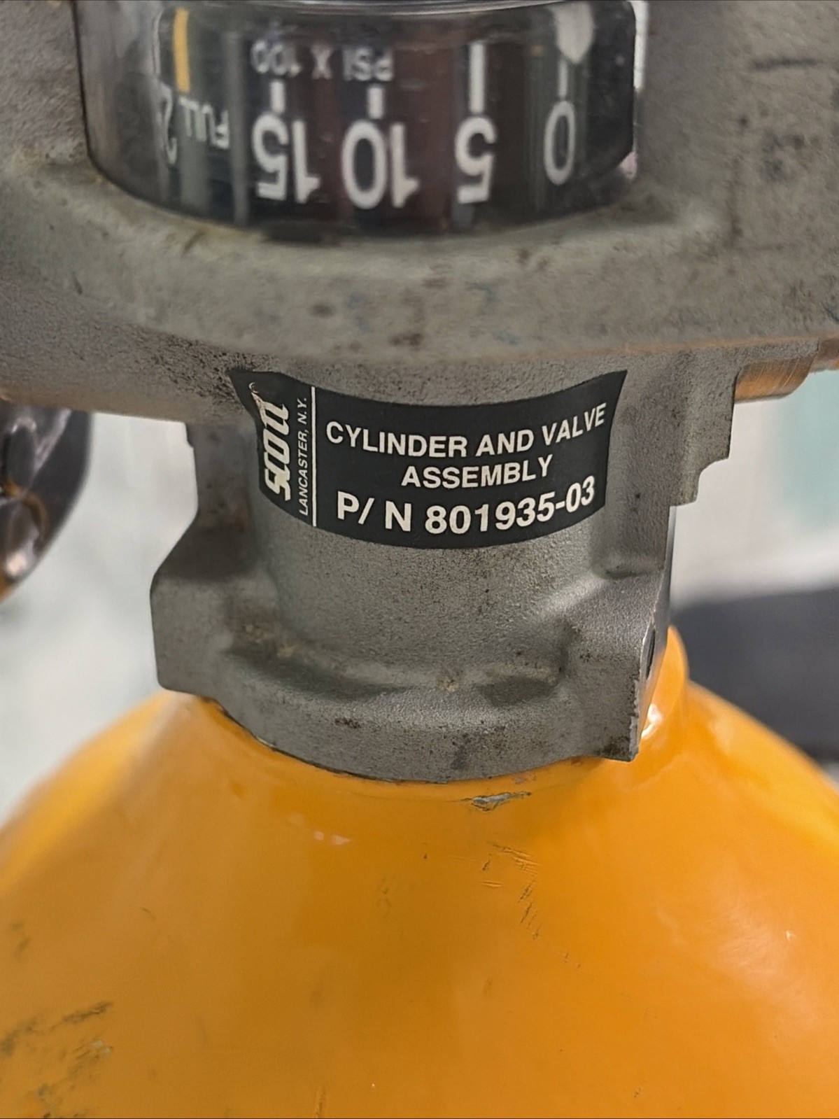 Scott SKA-PAK 5min Emergency Escape Bottle SABA Mobile Air SCBA Work Pack