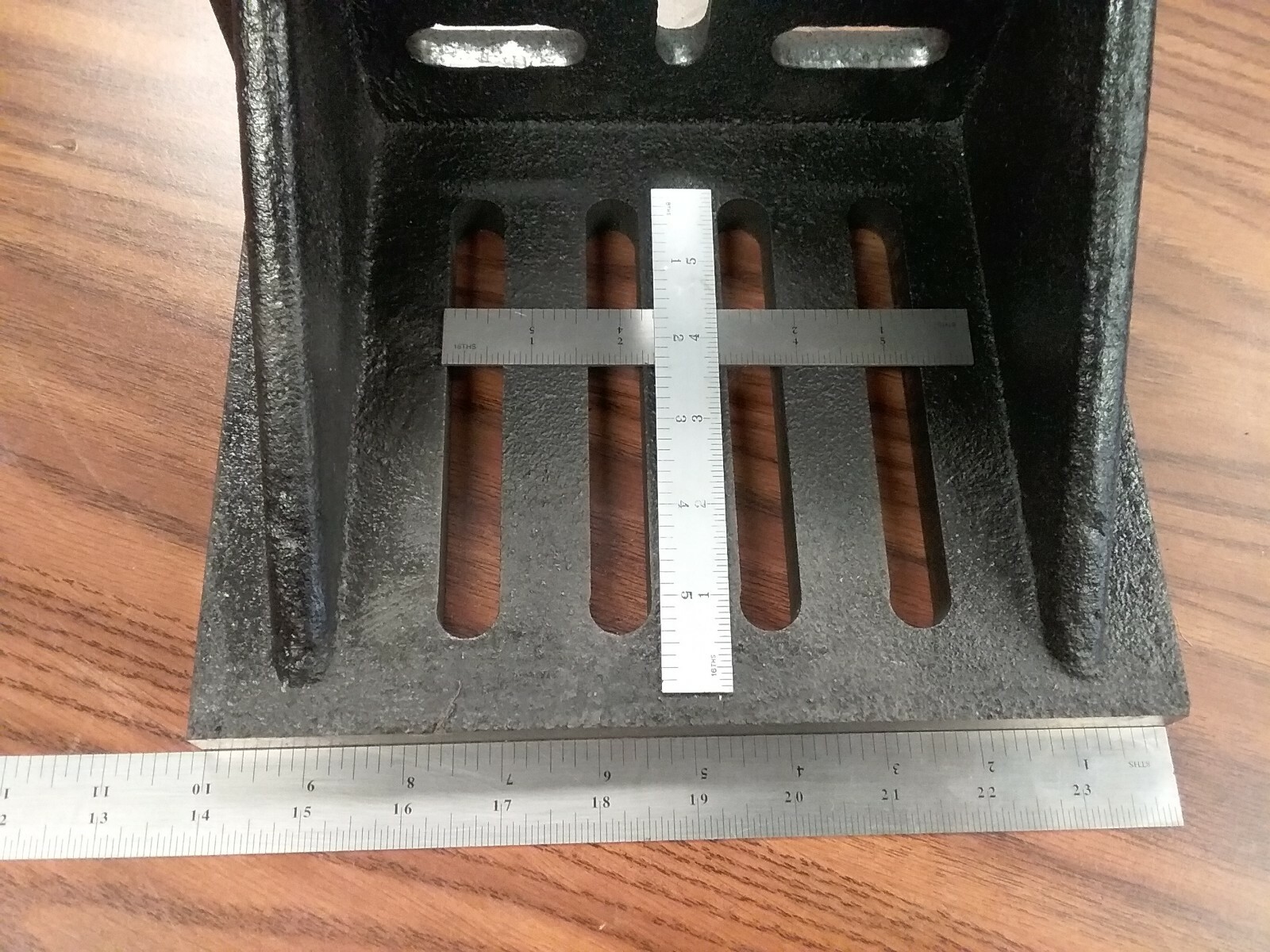 Slotted Angle Plate webbed End 10x8x6" high tensil accurate ground SAPW-1086-new