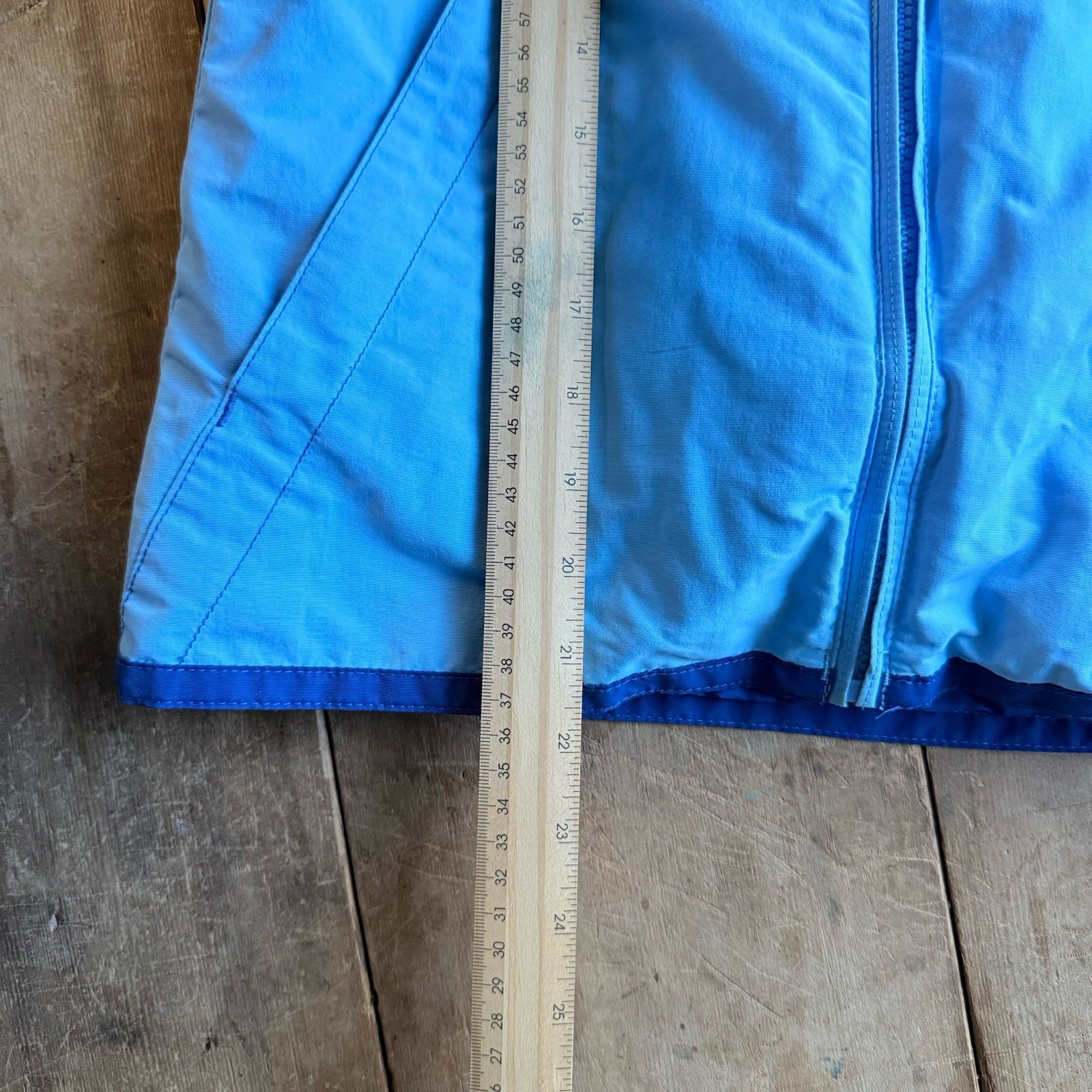 Girls VTG 90s LL Bean Puffer Coat Sz Small Jacket Blue Detachable Liner Y2K Play