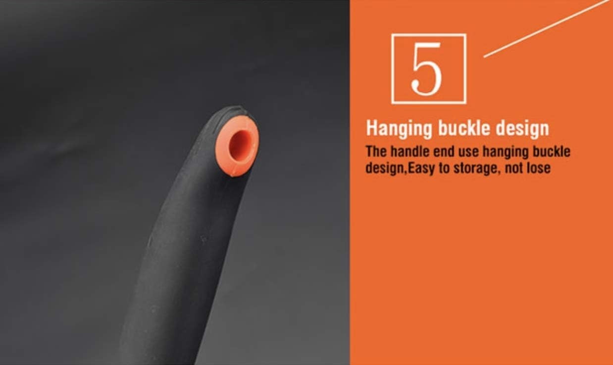 Heavy Duty Carbon Steel Hand Hoe with Ergonomic Grip for Effortless Gardening