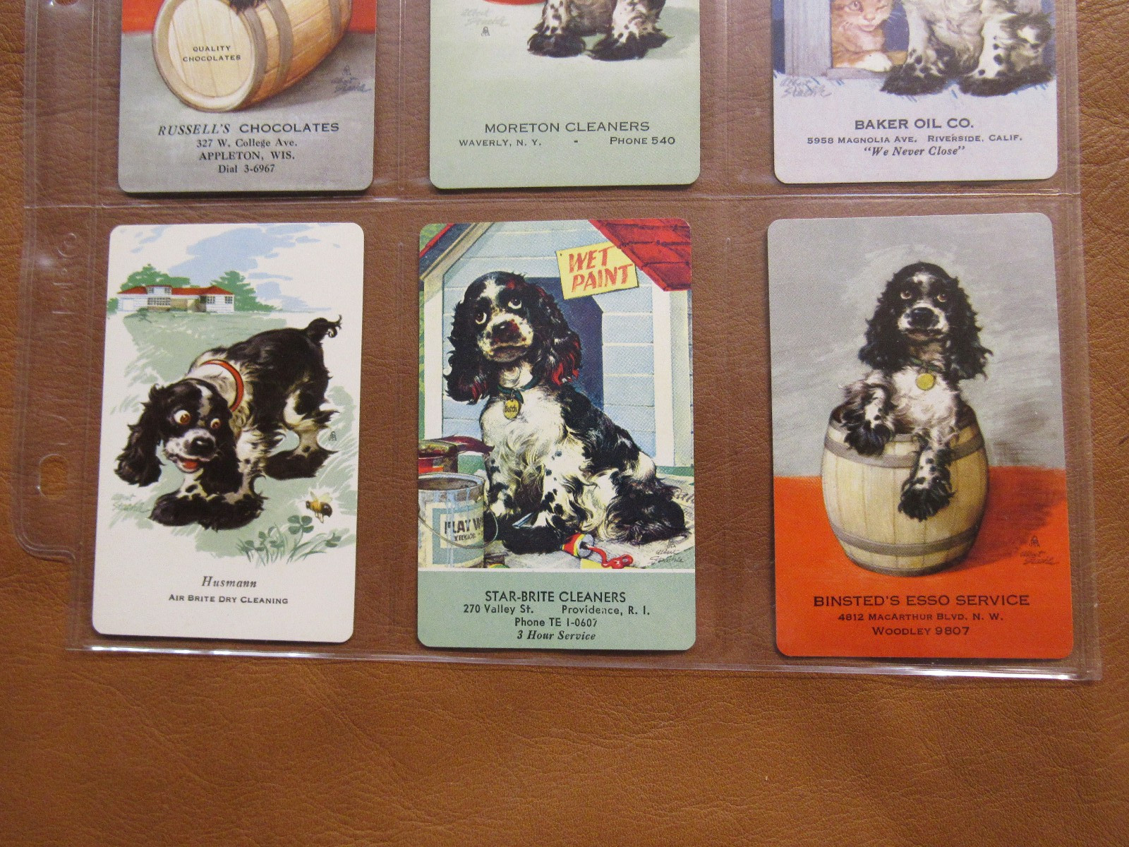 Staehle Butch Advertising Swap Playing Cards Lot 9, Used