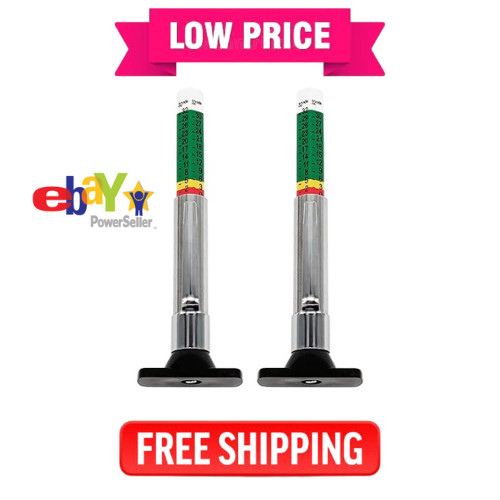 Tire Tread Depth Gauge, 2 Pack