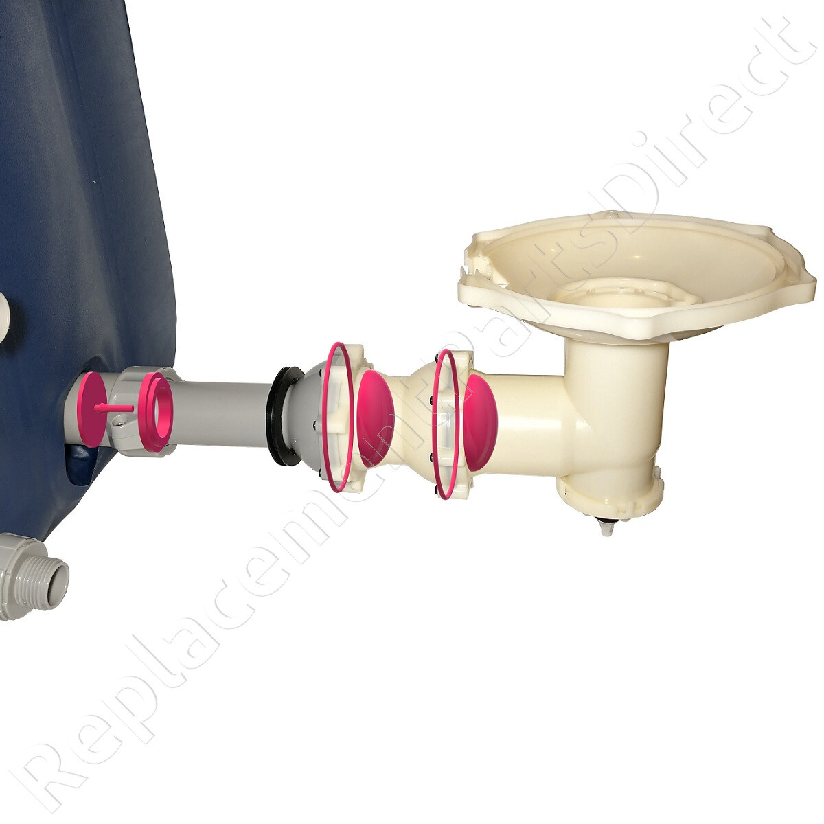 Bestway/Coleman SaluSpa Air Blower Valve Seal Repair Kit