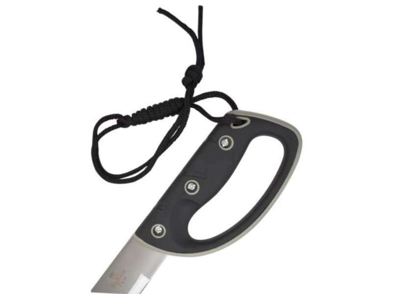 Two Tone Full Tang Gardening Machete with Nylon Sheath - Stainless Steel