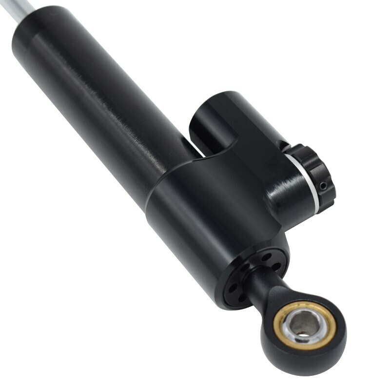 CNC Motorcycle Steering Damper Stabilizer Linear Reversed Safe Control Universal