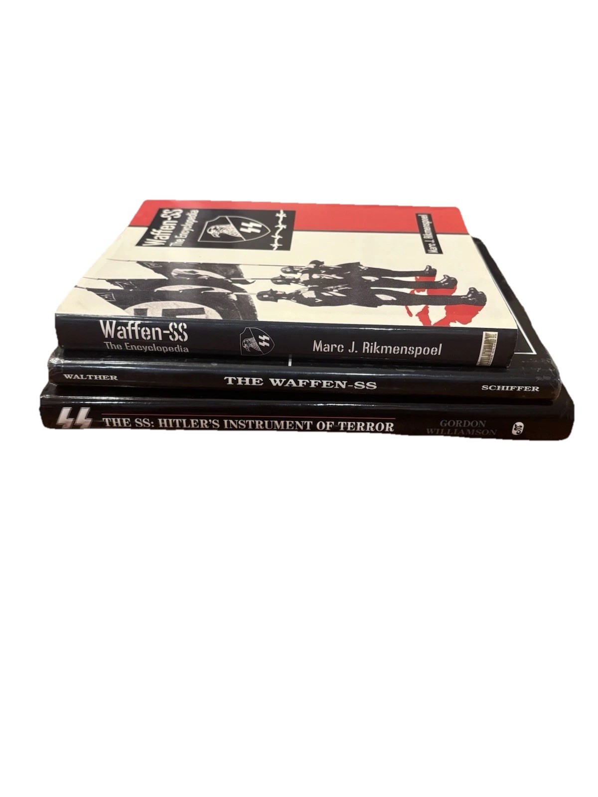 3 Waffen-SS Books Encyclopedia Pictorial Hitler’s Instrument Terror Williamson