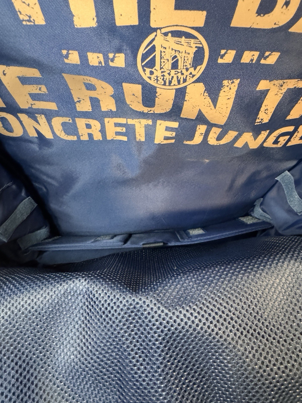 Drew Estate Barn Smoker Backpack Laptop Carry Bag Blue Camo Large