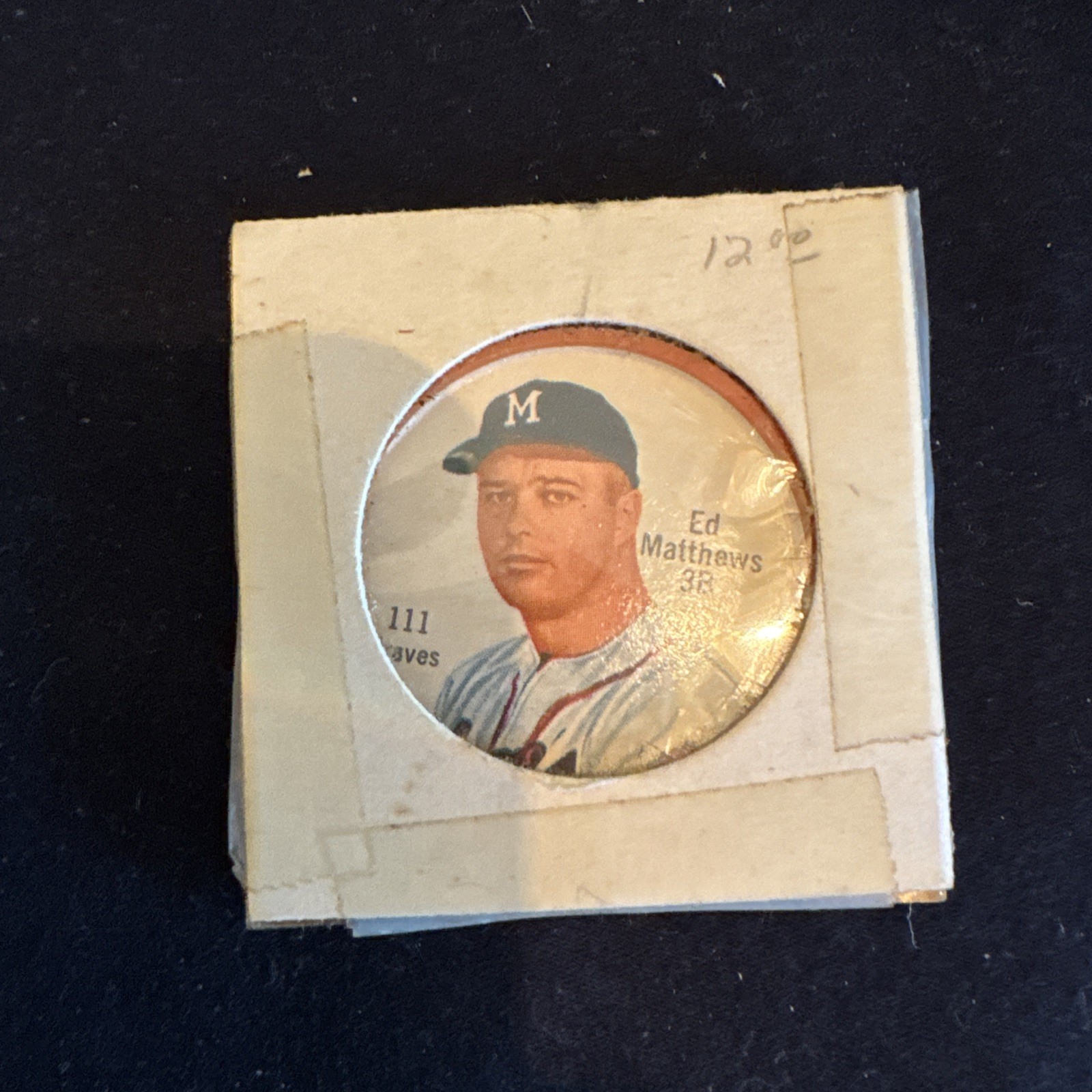 10 Salada/Tea Junket 1962 Baseball Coins Joe Torre Ed Mathews 1960’s era sticker