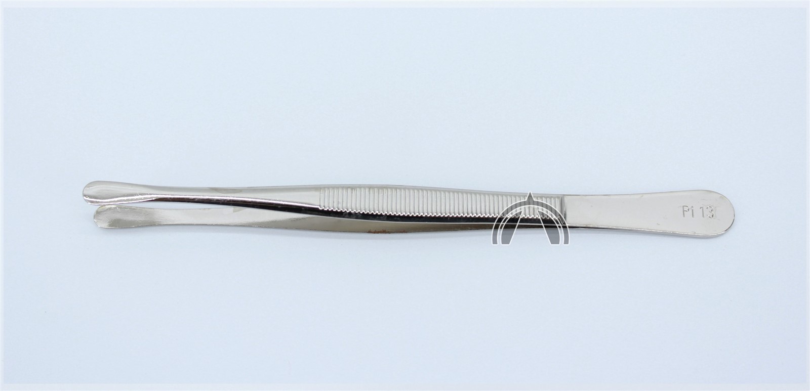 Professional Stamp Tongs with WIDE Straight Rounded Tip : 4 5/8" Long : #Pi13