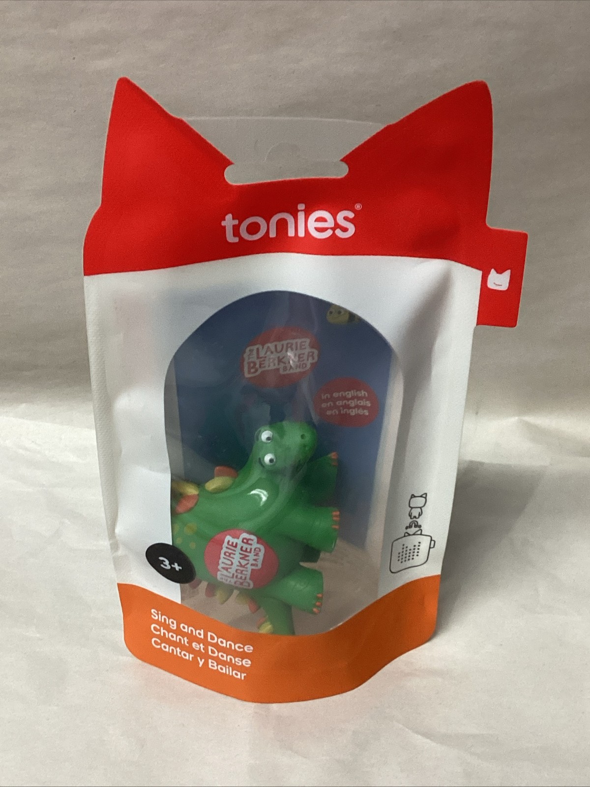 Tonies The Laurie Berkner Band Music Character Tonie USA Sealed Dinosaur NEW